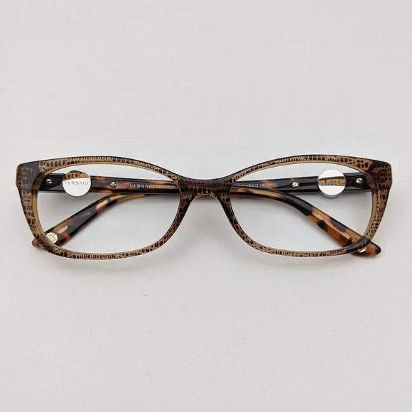 🕶️Versace Mod. 3164 991 Eyeglasses 53/16 135 /KAG748🕶️​ - Picture 1 of 6